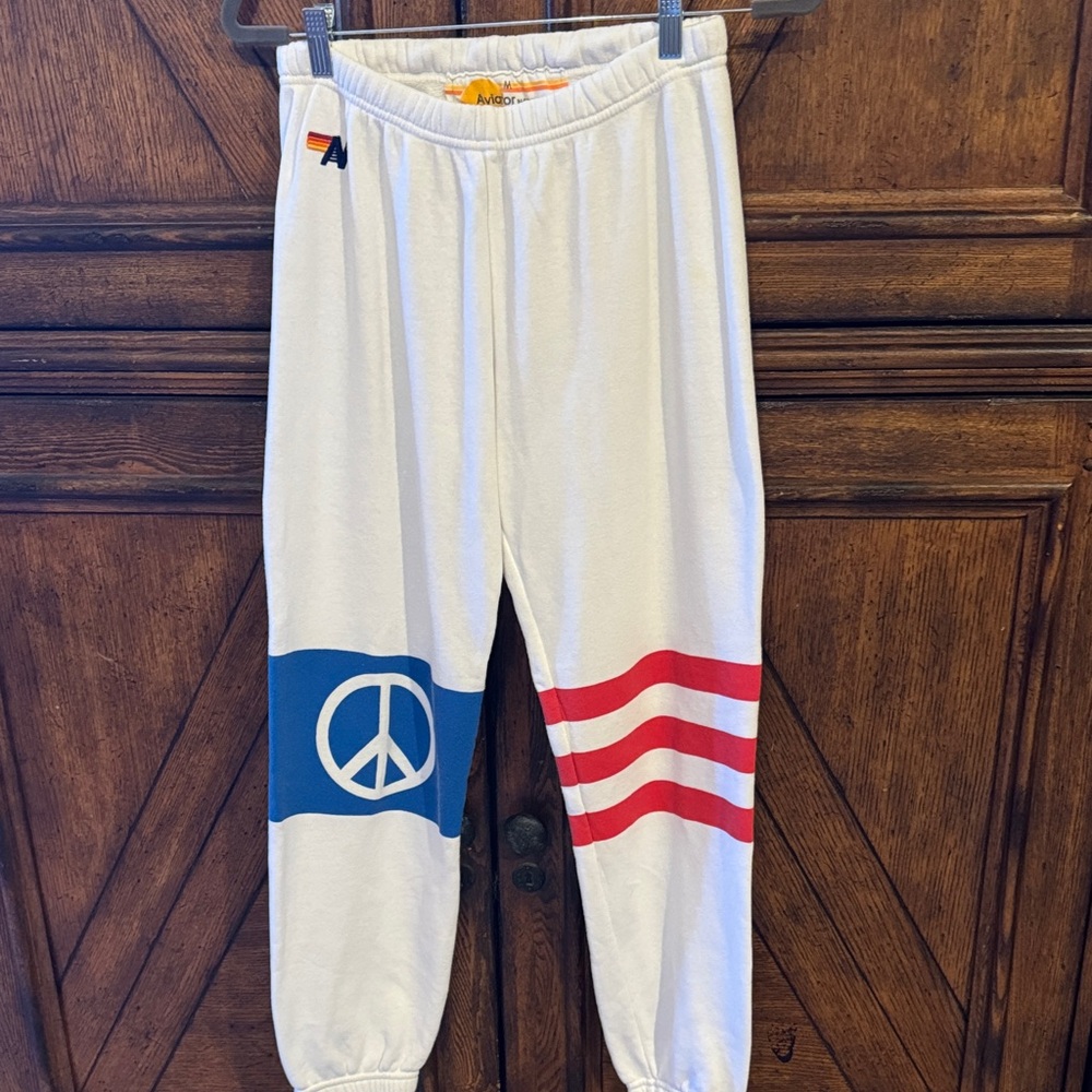 Aviator Nation Peace Warrior Sweatpants M